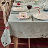 Duckegg Ribbon & Mistletoe Christmas Tablecloth - Extra Large