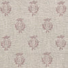 Dusky Pink Pomegranate Rustic Linen Stonewashed Panel (3m Approx.) - 356DP