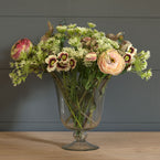 Dusky Pink Spring Garden Mixed Bunch