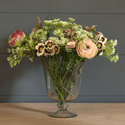 Dusky Pink Spring Garden Mixed Bunch