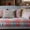 Egyptian Geese Rustic Linen Cushion