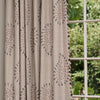 145 - Charcoal Embroidered Malathi  Linen - Roll Ends
