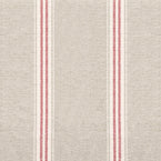 Beech Red Gustavian Stripe Cotton – Double Width - 289L