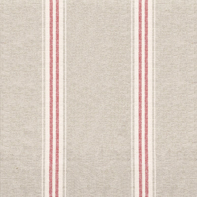 Beech Red Gustavian Stripe Cotton – Double Width - 289L
