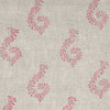 323 - Red Shalini Linen – Roll Ends