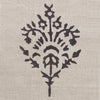 Graphite Akansha Block-printed Linen – 340