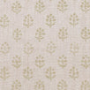 Hand-printed Faded Green Megha Rustic Linen/Stonewashed Panel (3m Approx.) - 353G