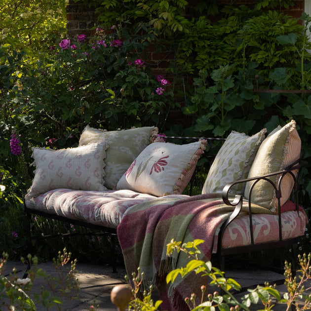 Faded Rose Natasha Bench Cushion