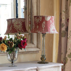 Reeded Glass Pillar Lamp Base