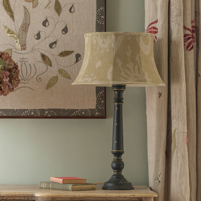 Green Gold Sacha Framed Linen Lampshade