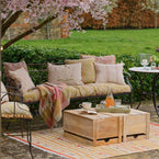 Green Natasha Bench Cushion