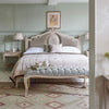 Upholstered Gustavian Bed