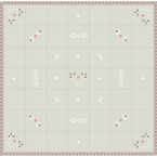 Grey Gustavian Cotton Quilt