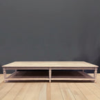 Extra Large Caned Coffee Table