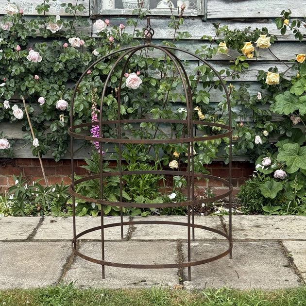 Wrought Iron Lobster Pot Plant Support