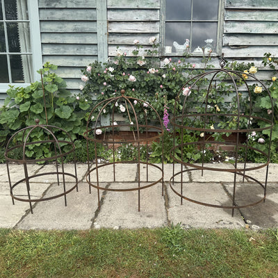 Wrought Iron Lobster Pot Plant Support
