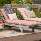 Lounger Cushion - Faded Rose Natasha
