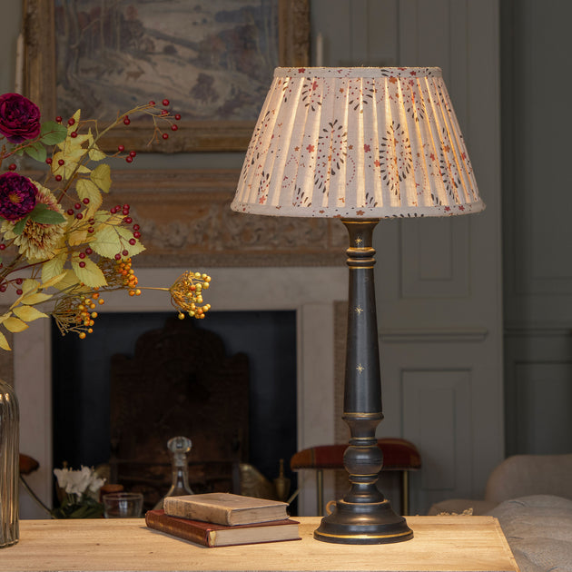 Lullaby Linen Pleated Linen Lampshade