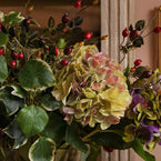 Luxury Bunch of Winter Hydrangeas, Ivy, Roses & Berries - FB45