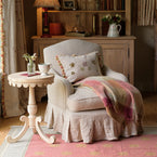 Tiny Scalloped Side Table