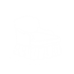 Lydia Chair with Box Pleated Skirt