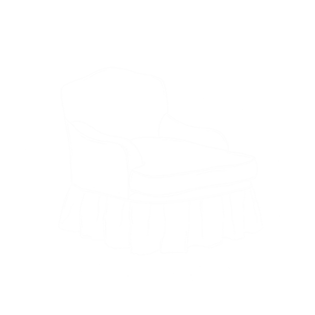 Lydia Chair with Box Pleated Skirt