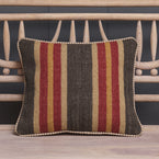 Madras Stripe Kilim Cushion