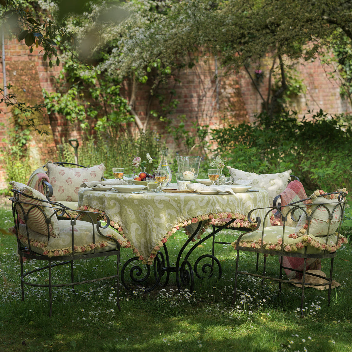 Wrought Iron Garden Chair
