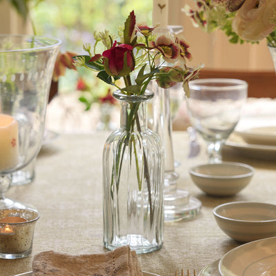 Reeded Flower Bottle