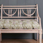 Green Natasha Bench Cushion