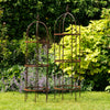 Wrought Iron Obelisk Plant Support