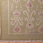 Hand-woven Wool Kilim - Olive Natasha
