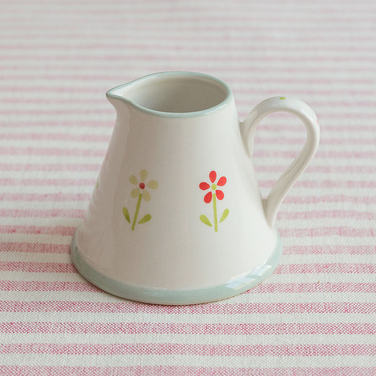 Red Flowerbed Mini Pitcher - SECONDS