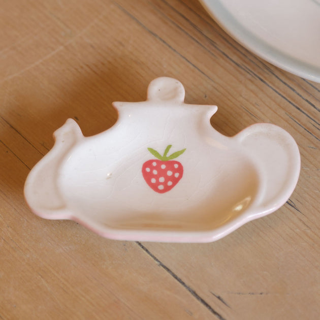 Strawberry Teabag Holder - Seconds