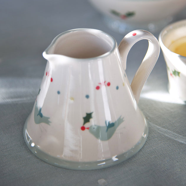 Christmas Bird Mini Pitcher - Seconds