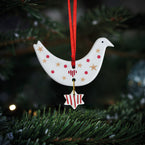 Carousel Christmas Decoration Gold