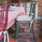 Painted Gustavian Dining Chair in Dark Olive