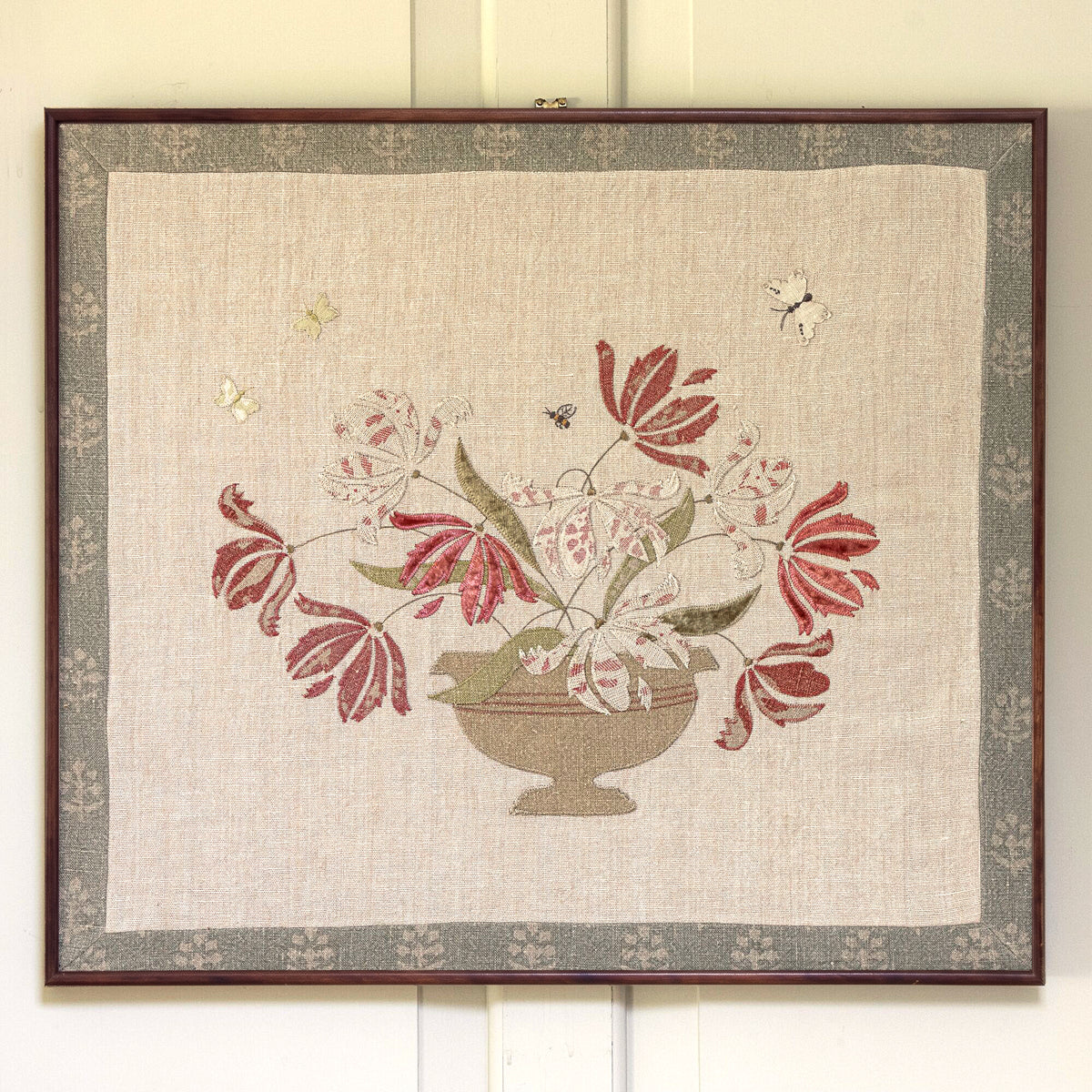Parrot Tulips Framed Wall Hanging