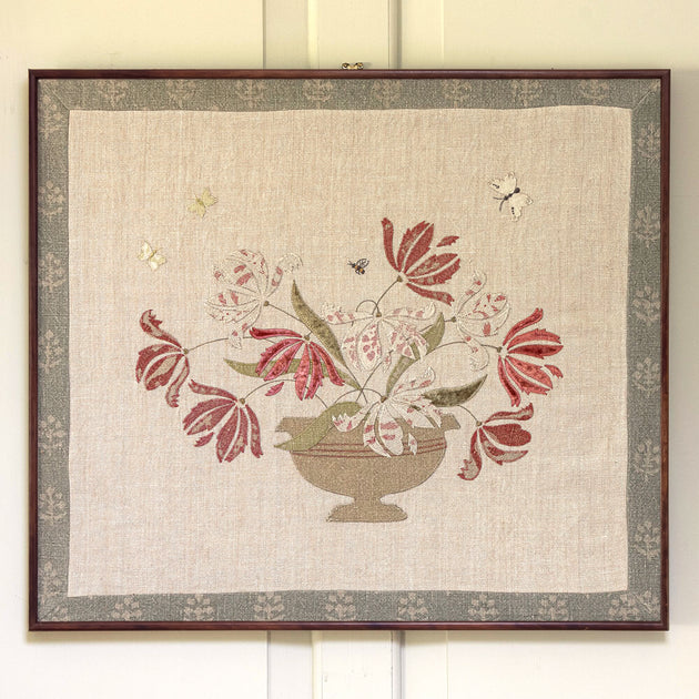 Parrot Tulips Framed Wall Hanging