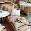 Faded Rose Natasha Large Seat Cushion with Tassels