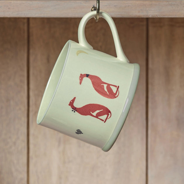 Indian Red Dogs Straight Mug - Sale