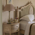 Reeded Glass Pillar Lamp Base