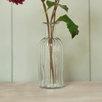 Reeded Flower Bottle