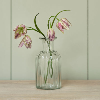 Reeded Flower Bottle - Small