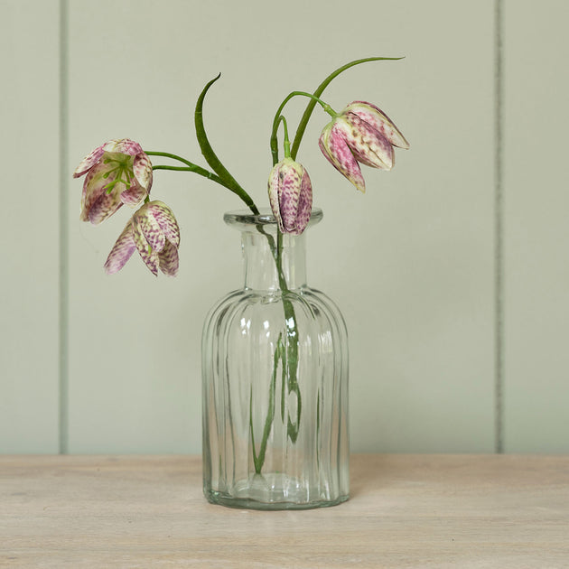 Reeded Flower Bottle - Small