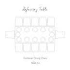Large Refectory Dining Table