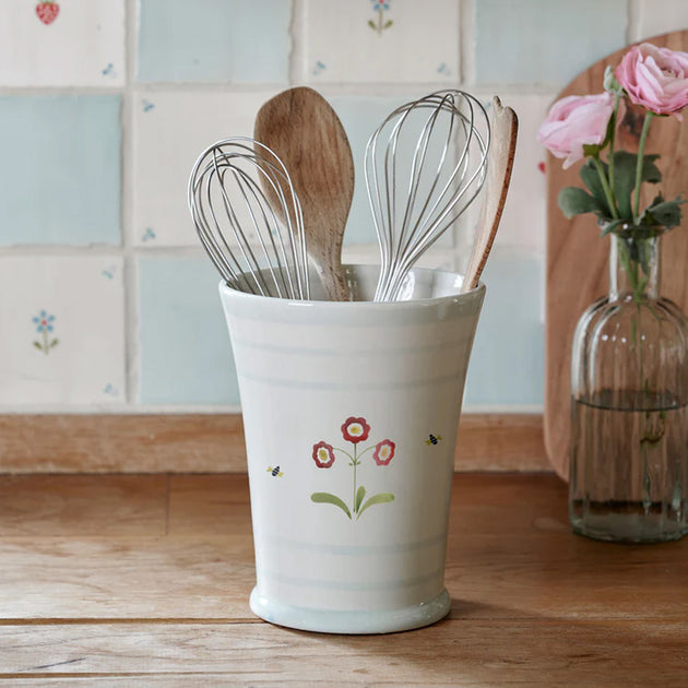 Rose Auricula Utensil Holder