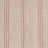 Rose Hartford Stripe on Rustic Linen - Stonewashed 2.7m Panel