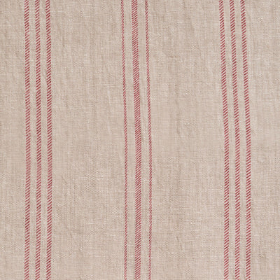 Rose Hartford Stripe on Rustic Linen - Stonewashed 2.7m Panel