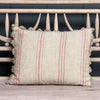 Rose Hartford Stripe Rustic Linen Cushion